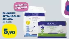 Arkalia - Pannolini Rettangolari Arkalia - Pannolini Rettangolari