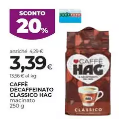 Hag - Caffè Decaffeinato Classico Hag - Caffè Decaffeinato Classico