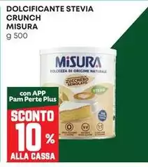 Misura - Dolcificante Stevia Crunch Misura - Dolcificante Stevia Crunch