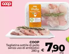 Coop - Tagliati Sottile Di Pollo Senza Uso Di Antibiotici Coop - Tagliati Sottile Di Pollo Senza Uso Di Antibiotici