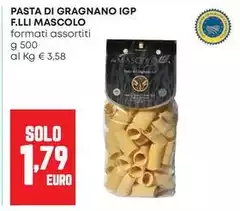 Solo - Pasta Di Gragnano IGP Solo - Pasta Di Gragnano IGP