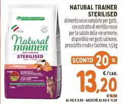 Natural Trainer - Sterilised