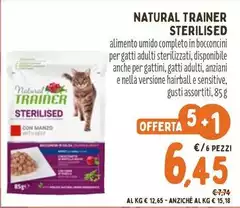 Natural Trainer - Sterilised