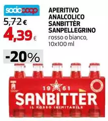 San Pellegrino - Aperitivo Analcolico Sanbitter San Pellegrino - Aperitivo Analcolico Sanbitter