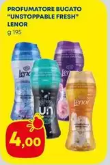 Lenor - Profumatore Bucato "Unstoppable Fresh" Lenor - Profumatore Bucato "Unstoppable Fresh"