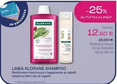 Klorane - Linea Shampoo