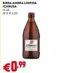 Ichnusa - Birra Ambra Limpida Ichnusa - Birra Ambra Limpida