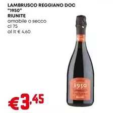 Riunite - Lambrusco Reggiano DOC Riunite - Lambrusco Reggiano DOC
