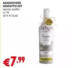 Sensi - Sangiovese Ninfatto IGT Sensi - Sangiovese Ninfatto IGT