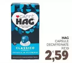 Hag - Capsule Decaffeinate Hag - Capsule Decaffeinate