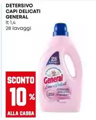 General - Detersivo Capi Delicati General - Detersivo Capi Delicati