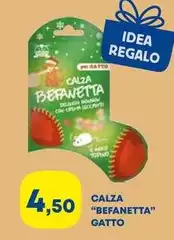 Calza "befanetta" Gatto Calza "befanetta" Gatto