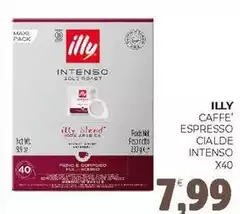 Illy - Caffe' Espresso Cialde Intenso Illy - Caffe' Espresso Cialde Intenso