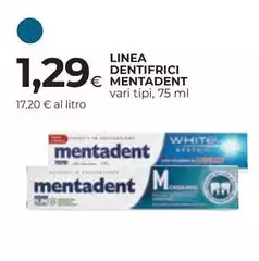 Mentadent - Linea Dentifrici