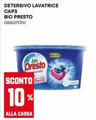 Bio Presto - Detersivo Lavatrice Caps Bio Presto - Detersivo Lavatrice Caps