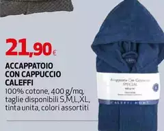 Caleffi - Accappatoio Con Cappuccio Caleffi - Accappatoio Con Cappuccio
