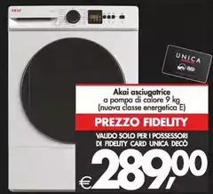 Akai - Asciugatrice Akai - Asciugatrice