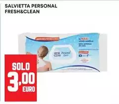 Fresh & Clean - Salvietta Personal Fresh & Clean - Salvietta Personal