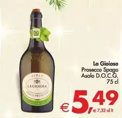 La Gioiosa - Prosecco Spago Asolo D.O.C.G. La Gioiosa - Prosecco Spago Asolo D.O.C.G.