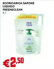 Fresh & Clean - Ecoricarica Sapone Liquido Fresh & Clean - Ecoricarica Sapone Liquido