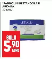 Arkalia - Pannolini Rettangolari Arkalia - Pannolini Rettangolari