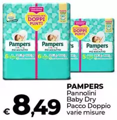 Pampers - Pannolini Baby Dry Pacco Doppio Pampers - Pannolini Baby Dry Pacco Doppio