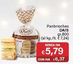 Dais - Panbrioches Dais - Panbrioches
