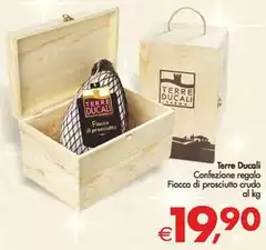 Terre Ducali - Confezione Regalo Fiocco Di Prosciutto Crudo Terre Ducali - Confezione Regalo Fiocco Di Prosciutto Crudo