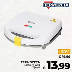 Termozeta - Tostiera Grill 750W