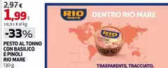 Rio Mare - Pesto Al Tonno Con Basilico E Pinoli Rio Mare - Pesto Al Tonno Con Basilico E Pinoli