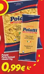 Poiatti - Pasta Formati Classici Poiatti - Pasta Formati Classici