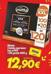 Motta - Cialda Espresso Bar X100 +20 Gratis Motta - Cialda Espresso Bar X100 +20 Gratis