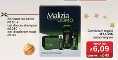 Malizia - Confezioni Regalo Uomo Vetyver Malizia - Confezioni Regalo Uomo Vetyver