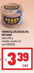 Rio Mare - Tonno All'Olio Di Oliva Rio Mare - Tonno All'Olio Di Oliva