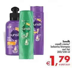 Sunsilk - Capelli Crema/Balsamo/Shampoo