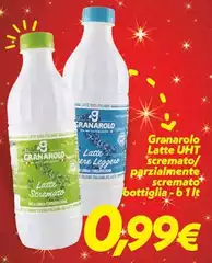 Granarolo - Latte UHT Scremato/Parzialmente Scremato Granarolo - Latte UHT Scremato/Parzialmente Scremato