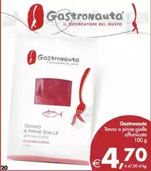 Gastronauta - Tonno A Pinne Gialle Affumicato Gastronauta - Tonno A Pinne Gialle Affumicato