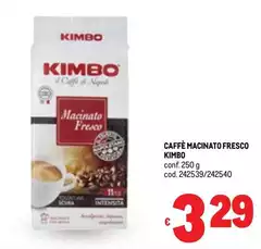 Kimbo - Caffè Macinato Fresco Kimbo - Caffè Macinato Fresco