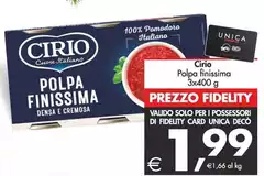 Cirio - Polpa Finissima