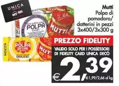 Mutti - Polpa Di Pomodoro
