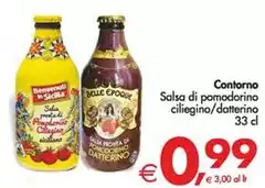 Contorno - Salsa Di Pomodorino Ciliegino/Datterino