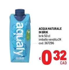 Aqualy - Acqua Naturale In Brik Aqualy - Acqua Naturale In Brik