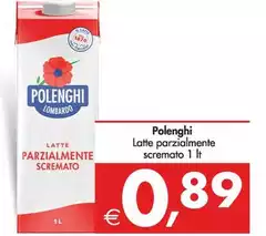 Polenghi - Latte Parzialmente Scremato Polenghi - Latte Parzialmente Scremato
