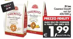 Di Leo - Caserecci Biscotti Di Leo - Caserecci Biscotti