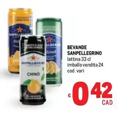 San Pellegrino - Bevande San Pellegrino - Bevande