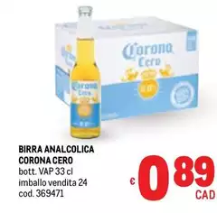 Corona Extra - Birra Analcolica Corona Extra - Birra Analcolica
