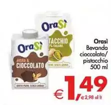 Orasi - Bevanda Cioccolato/Pistacchio Orasi - Bevanda Cioccolato/Pistacchio