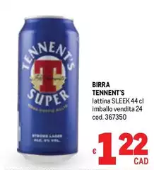 Tennent's - Birra