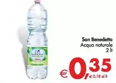 San Benedetto - Acqua Naturale San Benedetto - Acqua Naturale
