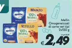 Mellin - Omogeneizzati Di Carne Mellin - Omogeneizzati Di Carne